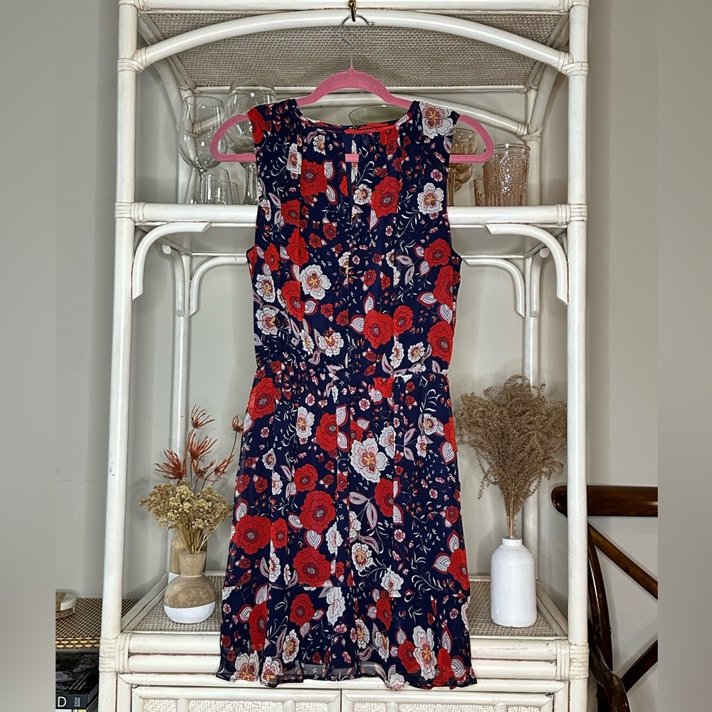 Floral Silk Greylin Dress